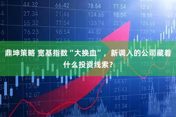 鼎坤策略 宽基指数“大换血”，新调入的公司藏着什么投资线索？
